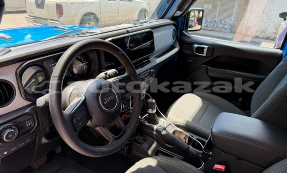 Buy Used Jeep Wrangler Blue Car in Georgiyev in Taraz Buy Used Jeep Wrangler Blue Car in Georgiyev in Taraz