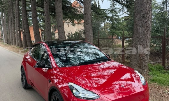 Buy Used Tesla Model X Red Car in Georgiyev in Taraz