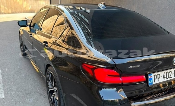 Buy Used BMW 5–Series Black Car in Georgiyev in Taraz