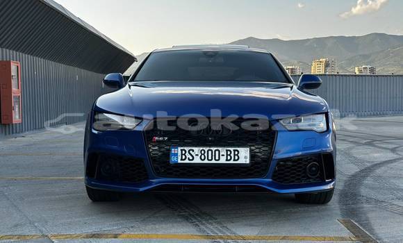 Buy Used Audi RS7 Blue Car in Georgiyev in Taraz Buy Used Audi RS7 Blue Car in Georgiyev in Taraz