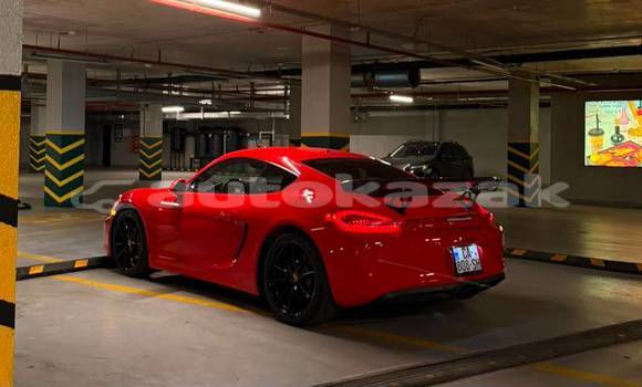 Buy Used Porsche Cayman Red Car in Georgiyev in Taraz