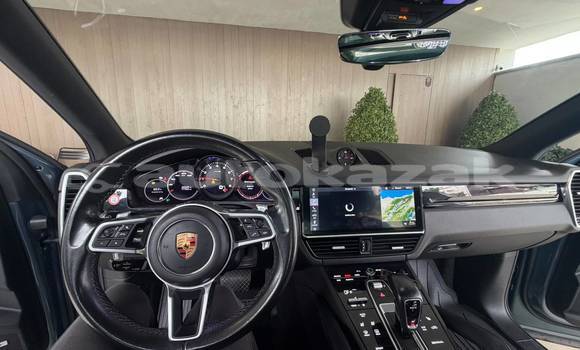Buy Used Porsche Cayenne Blue Car in Georgiyev in Taraz Buy Used Porsche Cayenne Blue Car in Georgiyev in Taraz
