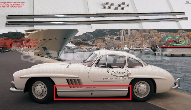 Big with watermark moulding decorative rod sill trim for mercedes 300 sl gullwing 0