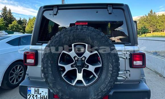 Buy Used Jeep Wrangler Silver Car in Georgiyev in Taraz