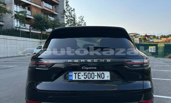 Buy Used Porsche Cayenne Black Car in Georgiyev in Taraz