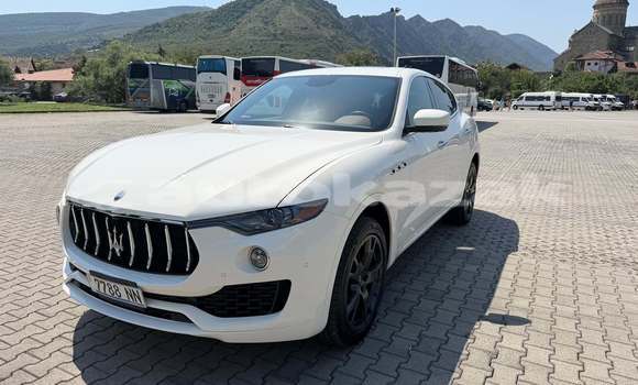 Buy Used Maserati Levante White Car in Georgiyev in Taraz Buy Used Maserati Levante White Car in Georgiyev in Taraz