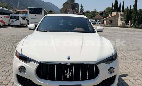 Buy Used Maserati Levante White Car in Georgiyev in Taraz Buy Used Maserati Levante White Car in Georgiyev in Taraz