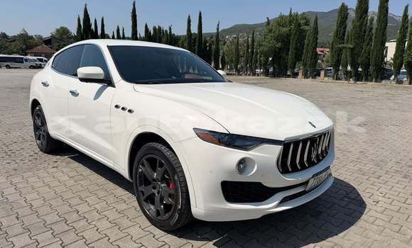 Buy Used Maserati Levante White Car in Georgiyev in Taraz