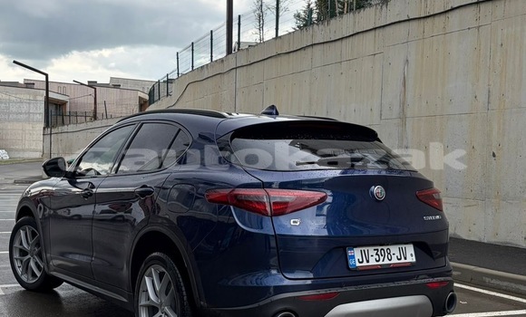 Buy Used Alfa Romeo Stelvio Blue Car in Georgiyev in Taraz Buy Used Alfa Romeo Stelvio Blue Car in Georgiyev in Taraz