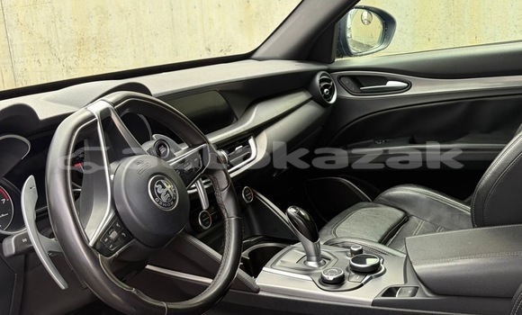 Buy Used Alfa Romeo Stelvio Blue Car in Georgiyev in Taraz Buy Used Alfa Romeo Stelvio Blue Car in Georgiyev in Taraz