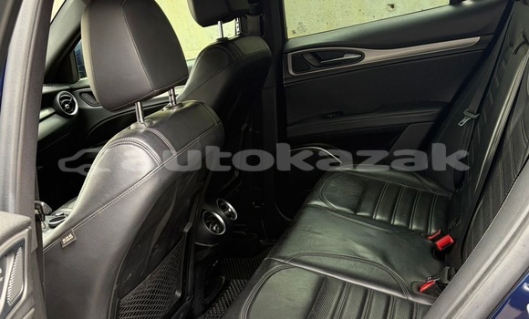 Buy Used Alfa Romeo Stelvio Blue Car in Georgiyev in Taraz Buy Used Alfa Romeo Stelvio Blue Car in Georgiyev in Taraz