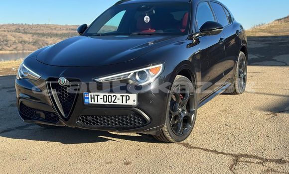 Buy Used Alfa Romeo Stelvio Black Car in Georgiyev in Taraz