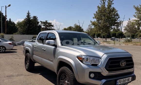 Buy Used Toyota Tacoma Silver Car in Georgiyev in Taraz