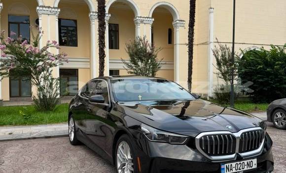 Buy Used BMW 5–Series Black Car in Georgiyev in Taraz