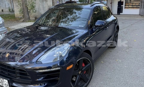 Buy Used Porsche Macan Blue Car in Georgiyev in Taraz