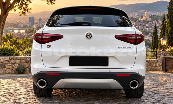 Buy Used Alfa Romeo Stelvio White Car in Georgiyev in Taraz