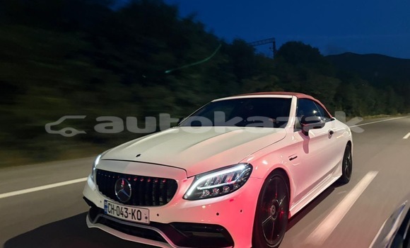 Buy Used Mercedes-Benz C–Class White Car in Georgiyev in Taraz