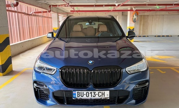 Buy Used BMW X5 Blue Car in Georgiyev in Taraz