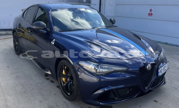 Buy Used Alfa Romeo Giulia Blue Car in Georgiyev in Taraz