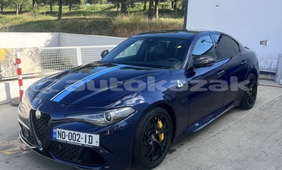 Buy Used Alfa Romeo Giulia Blue Car in Georgiyev in Taraz Buy Used Alfa Romeo Giulia Blue Car in Georgiyev in Taraz