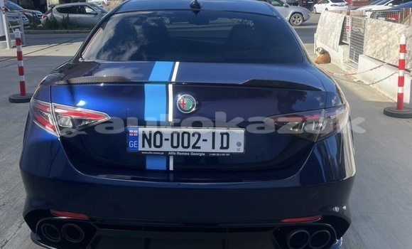 Buy Used Alfa Romeo Giulia Blue Car in Georgiyev in Taraz Buy Used Alfa Romeo Giulia Blue Car in Georgiyev in Taraz