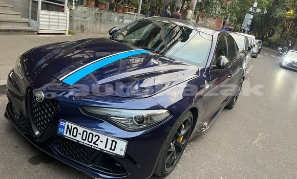 Buy Used Alfa Romeo Giulia Blue Car in Georgiyev in Taraz Buy Used Alfa Romeo Giulia Blue Car in Georgiyev in Taraz
