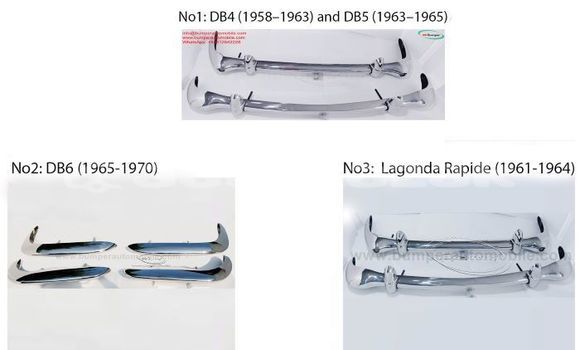 Aston Martin Bumper Parts