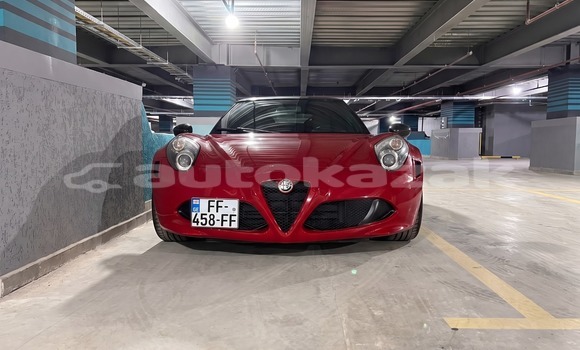 Buy Used Alfa Romeo 4C Red Car in Georgiyev in Taraz
