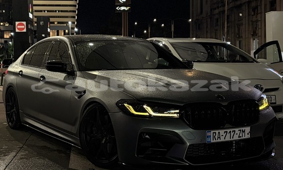 Buy Used BMW 5–Series Black Car in Georgiyev in Taraz