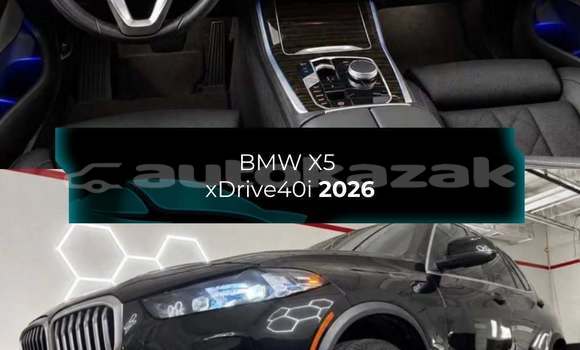 Buy Used BMW X5 Black Car in Akadir in Karagandi