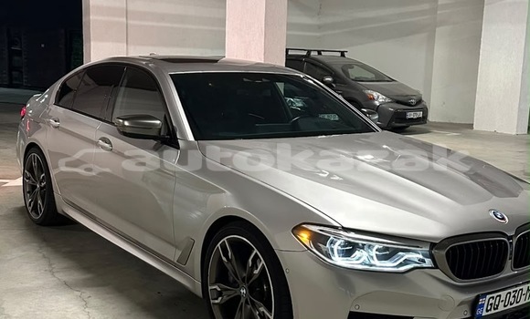 Buy Used BMW 5er Silver Car in Georgiyev in Taraz