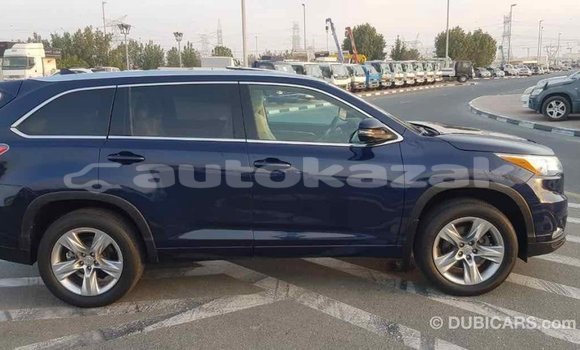 Buy Import Toyota Highlander Blue Car in Import - Dubai in Akmecet Buy Import Toyota Highlander Blue Car in Import - Dubai in Akmecet