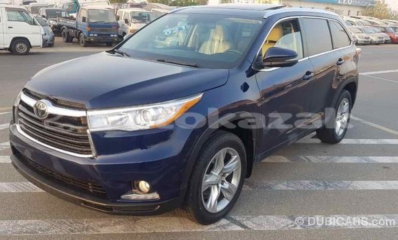 Buy Import Toyota Highlander Blue Car in Import - Dubai in Akmecet Buy Import Toyota Highlander Blue Car in Import - Dubai in Akmecet