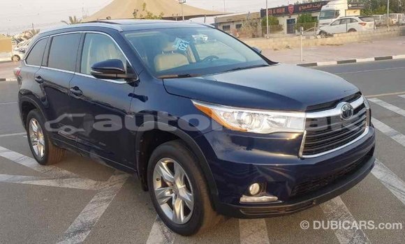 Buy Import Toyota Highlander Blue Car in Import - Dubai in Akmecet Buy Import Toyota Highlander Blue Car in Import - Dubai in Akmecet
